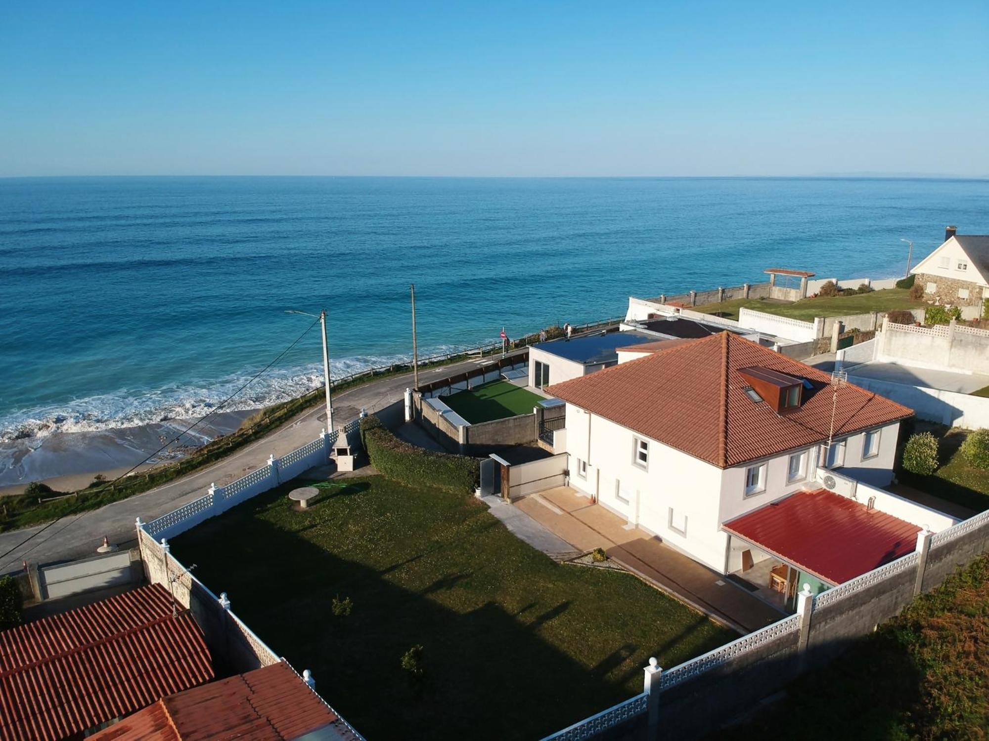 Ag Casa Vilamar En Primera Linea De Playa Razo Razo da Costa Ngoại thất bức ảnh